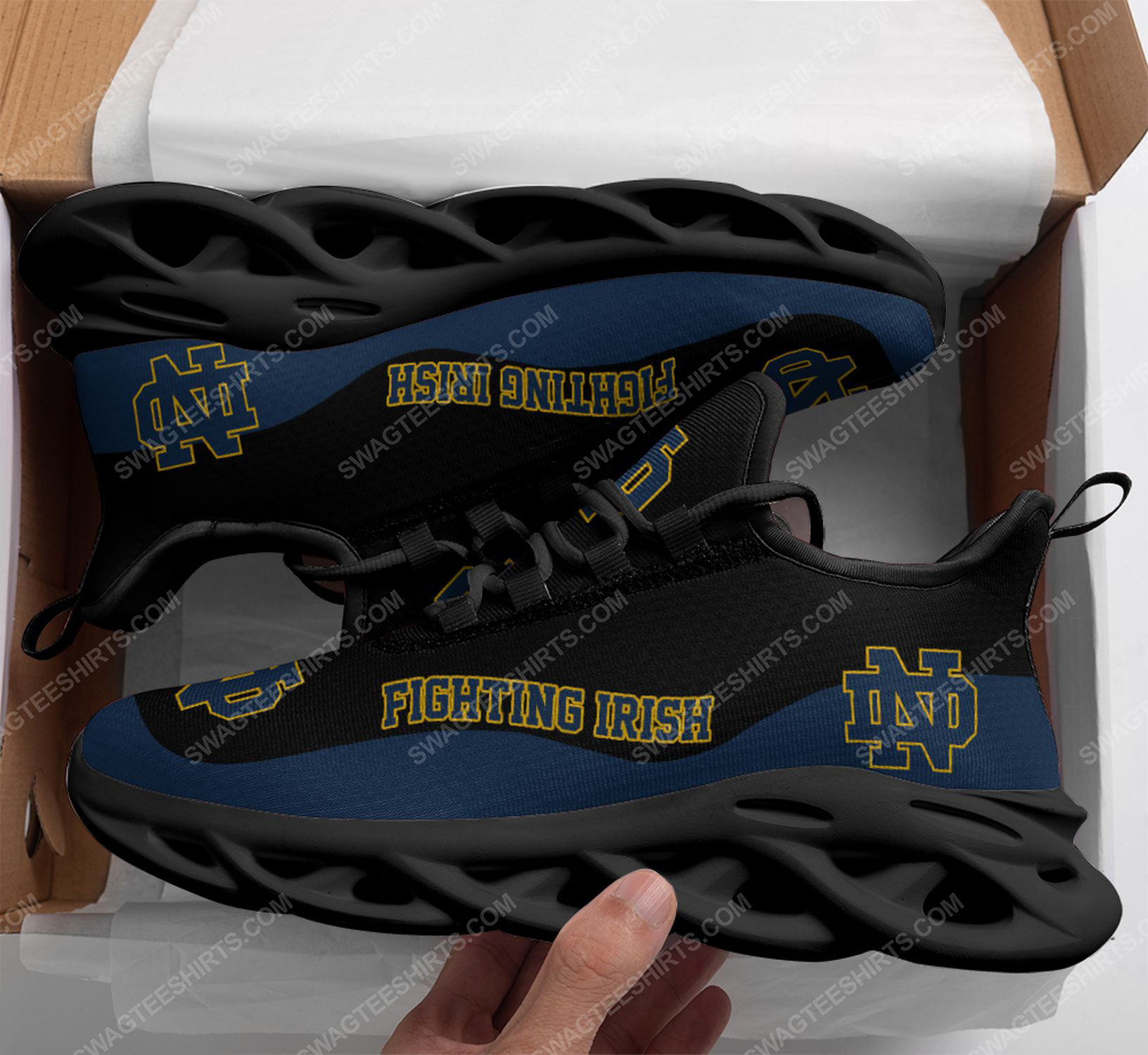 The notre dame fighting irish football team max soul shoes 3