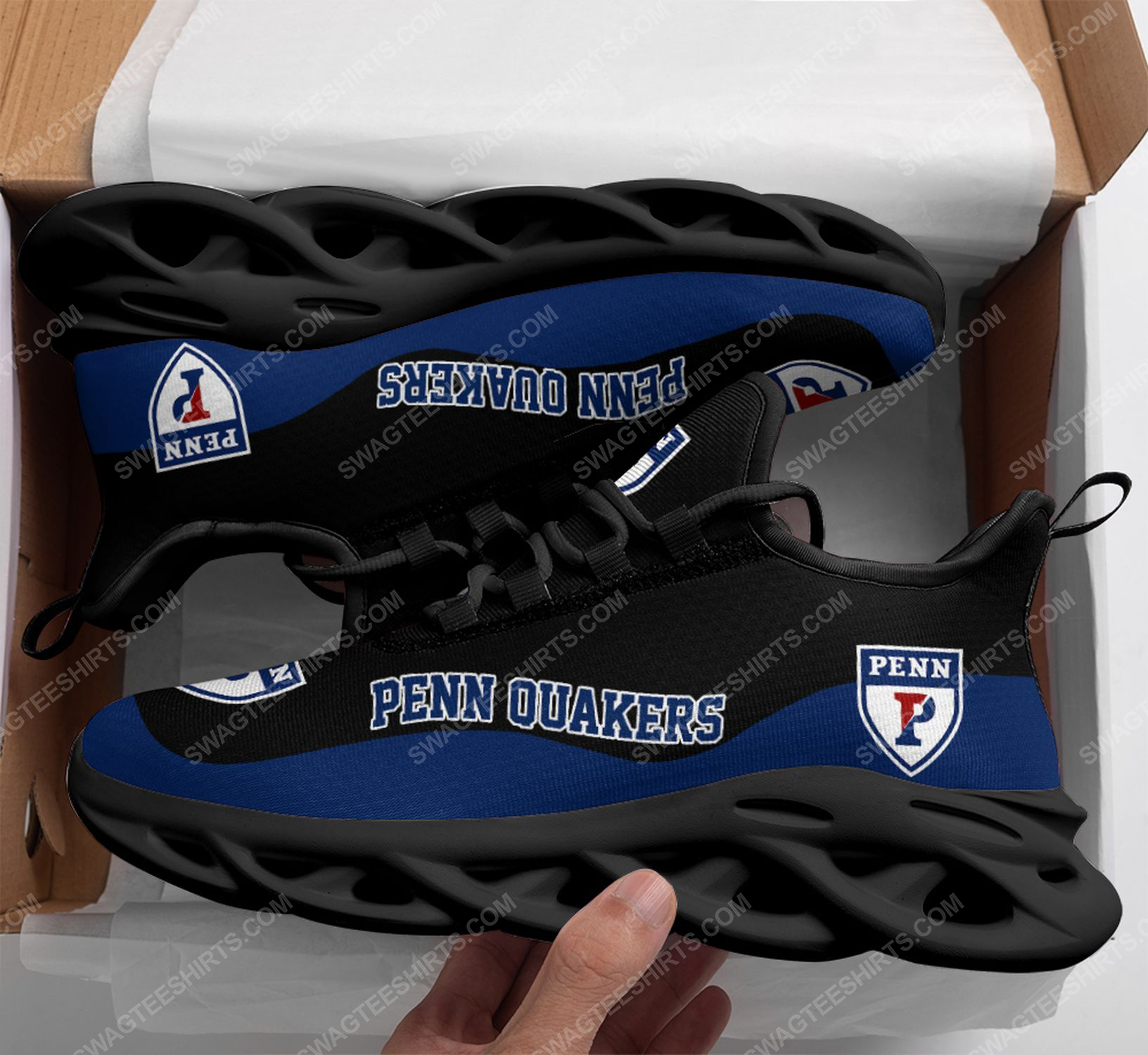 The penn quakers football team max soul shoes 3