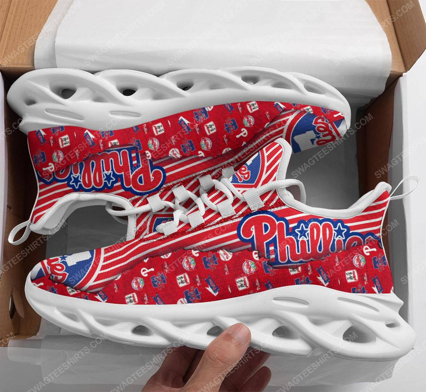 [special edition] The philadelphia phillie baseball team max soul shoes – Maria