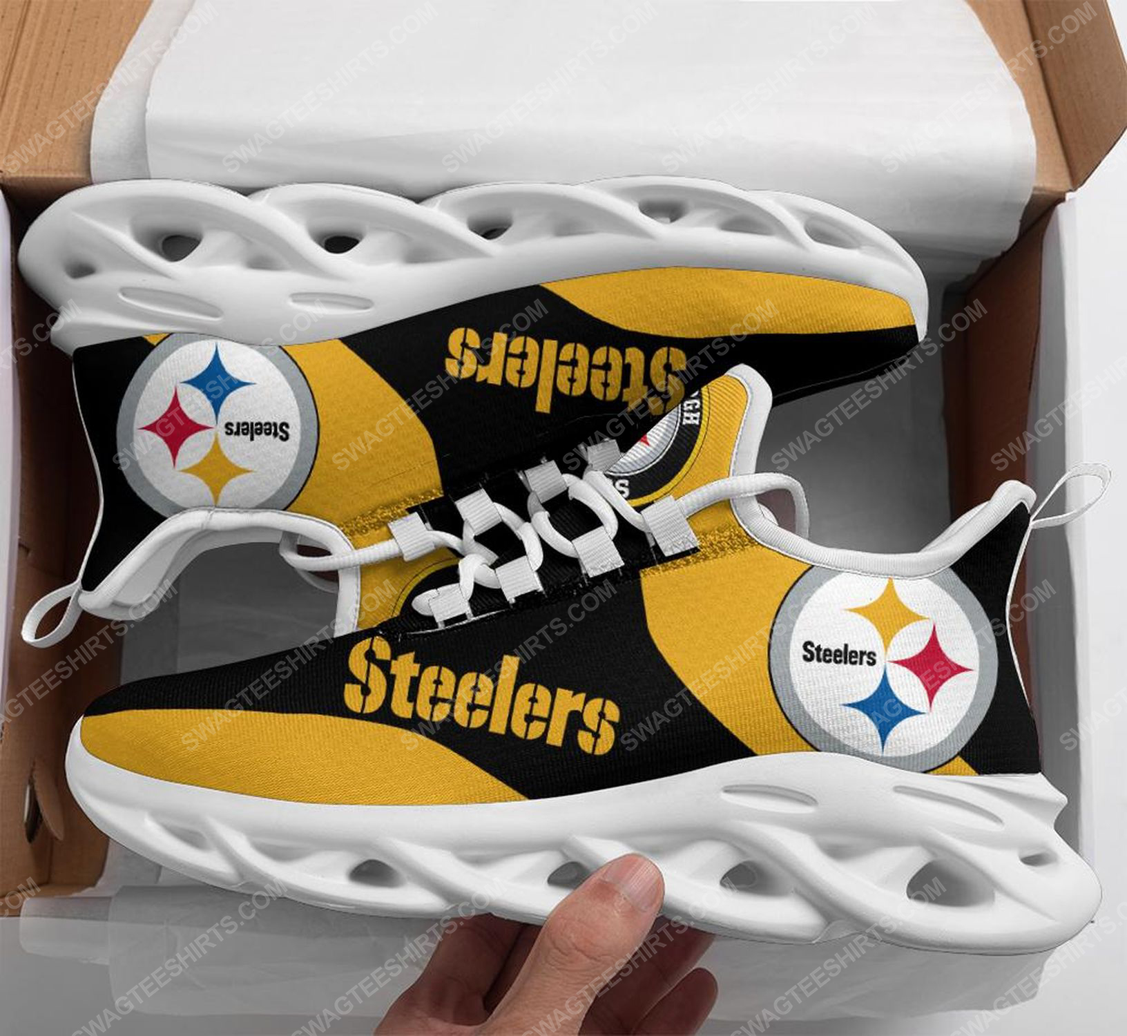 [special edition] The pittsburgh steelers football team max soul shoes – Maria