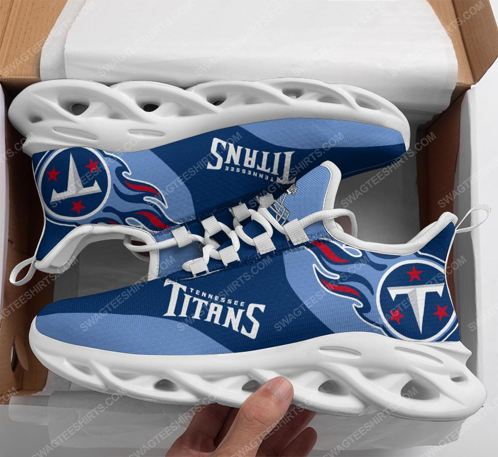 The tennessee titans football team max soul shoes 1