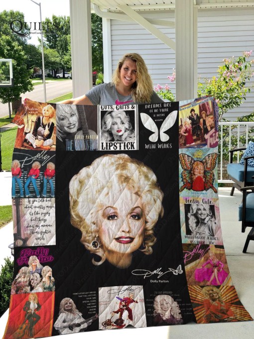 Dolly Parton Signature Quilt Blanket – Saleoff 2803209