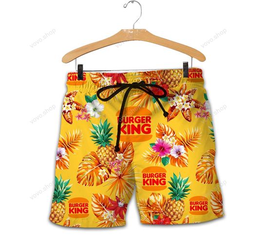 10 Burger King Hawaiian Shirt And Short 4