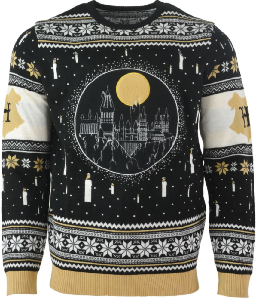 Harry Potter Hogwarts Castle ugly sweater 1
