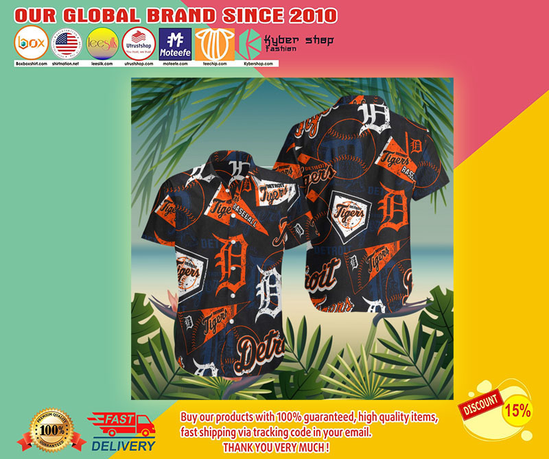 Detroit tigers hawaiian shirt1