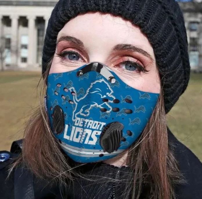 Detroit Lions Filters face masks