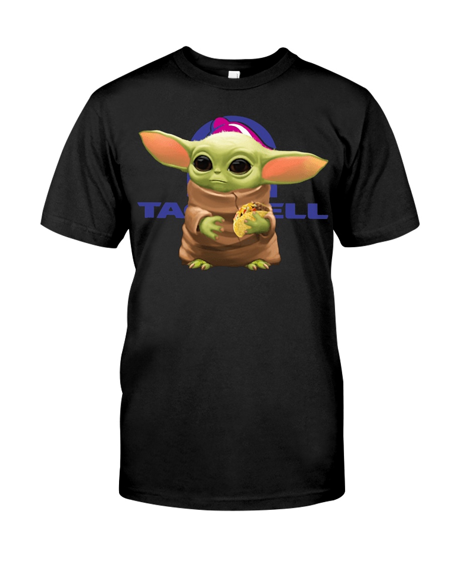 Baby Yoda hug Taco Bell shirt