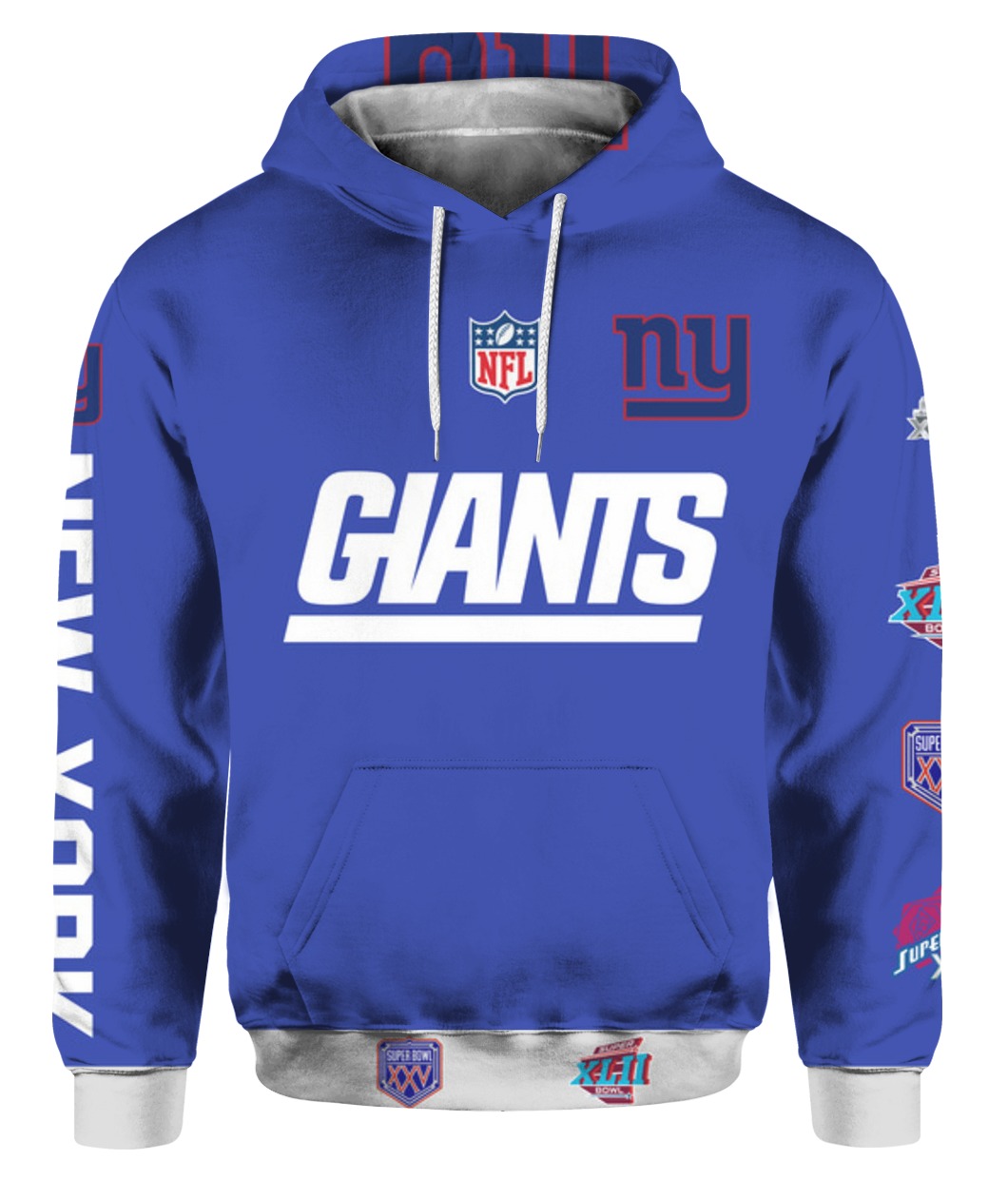 Stand for the flag kneel for the cross new york giants all over print hoodie