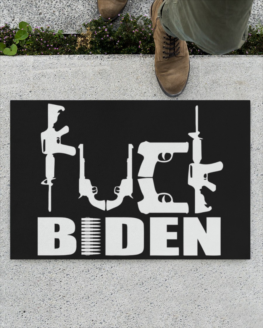 Guns fuck Biden doormat 1