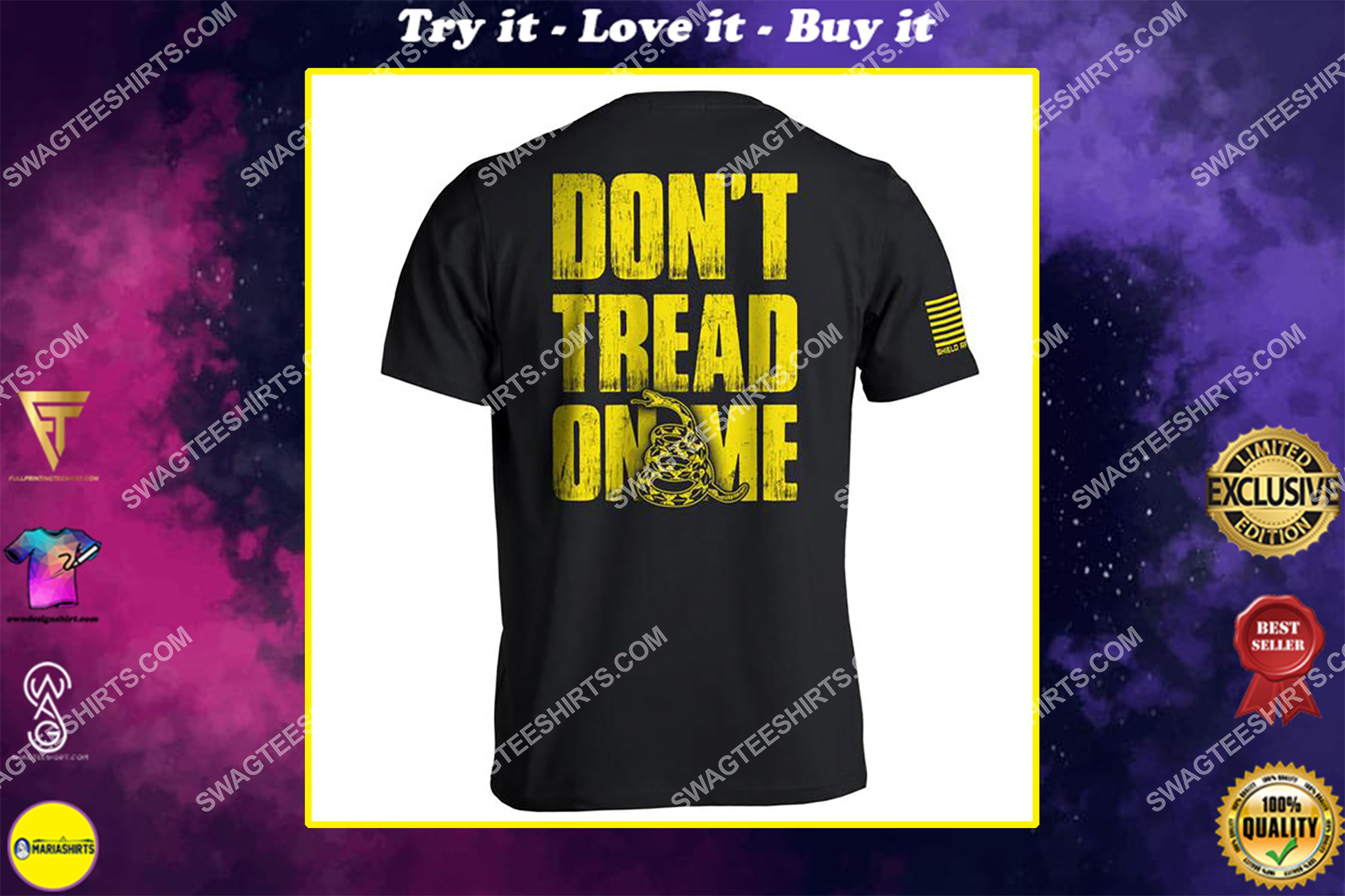 [special edition] don’t tread on me political shirt – maria