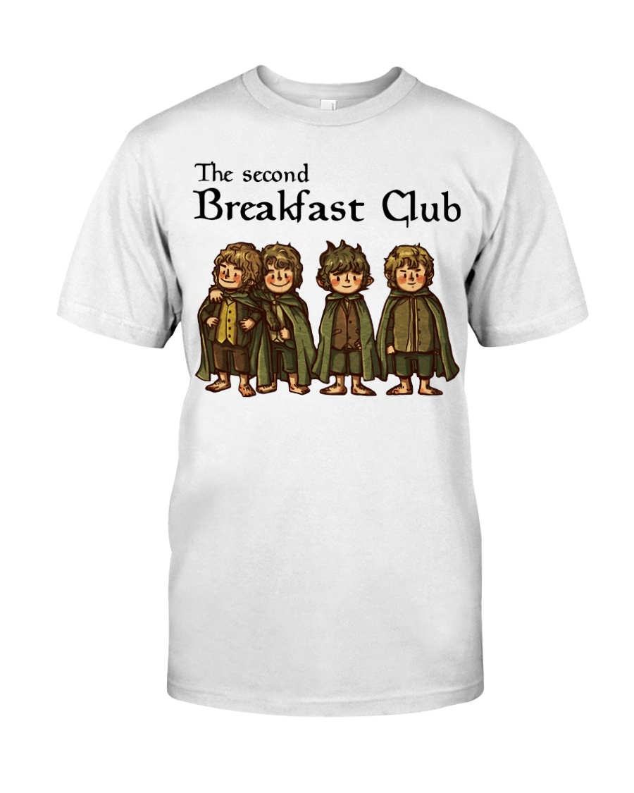 The Lord of the Rings The second breakfast club shirt