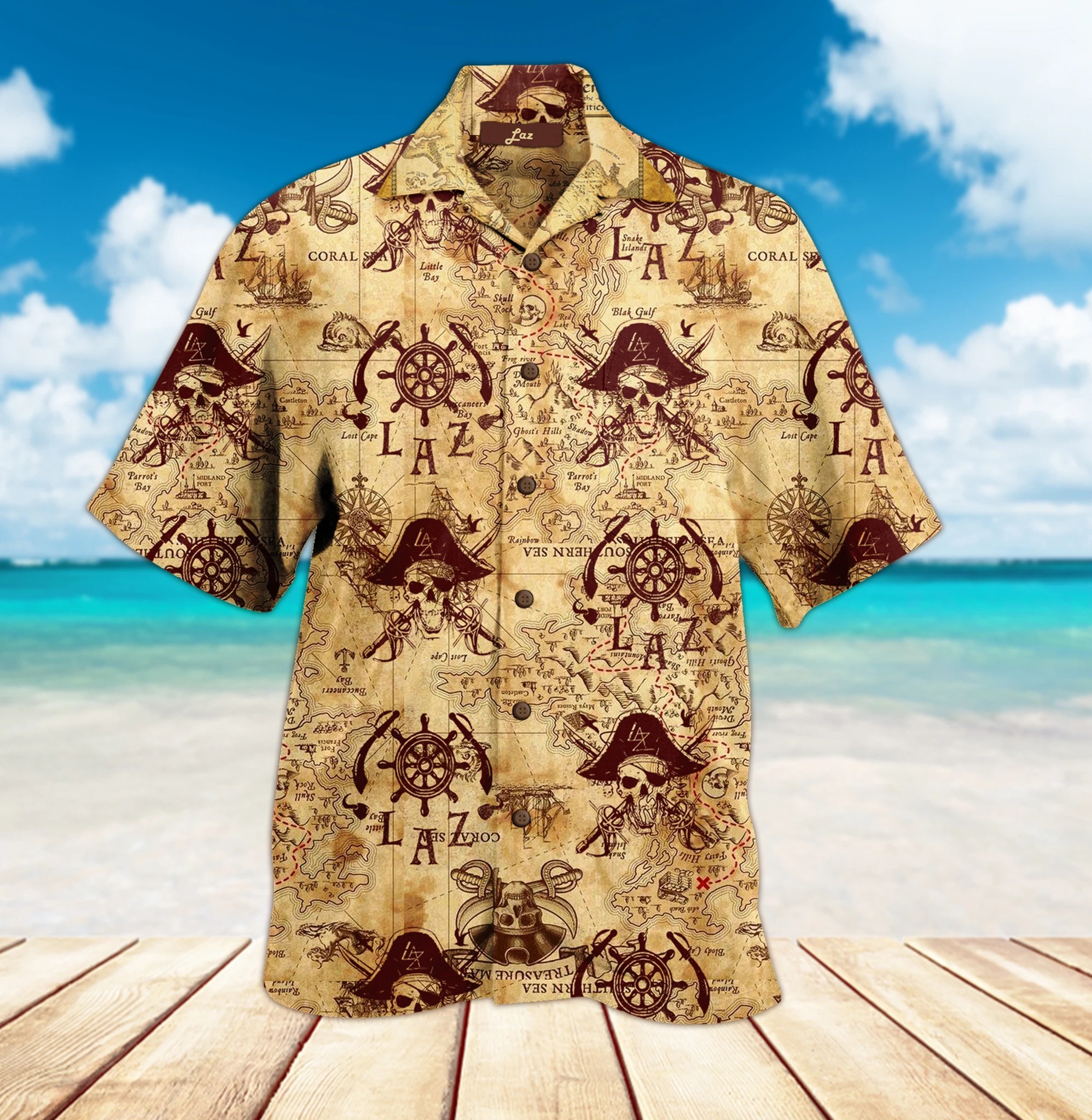 Pirate hawaiian shirt 1