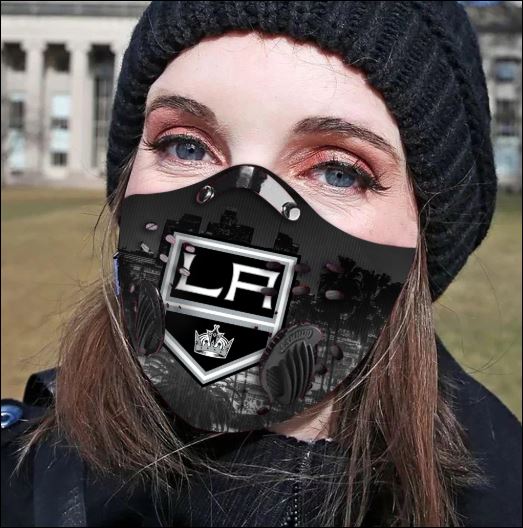 Los Angeles Kings filter activated carbon face mask