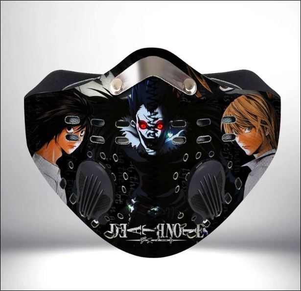 Death Note filter activated carbon face mask