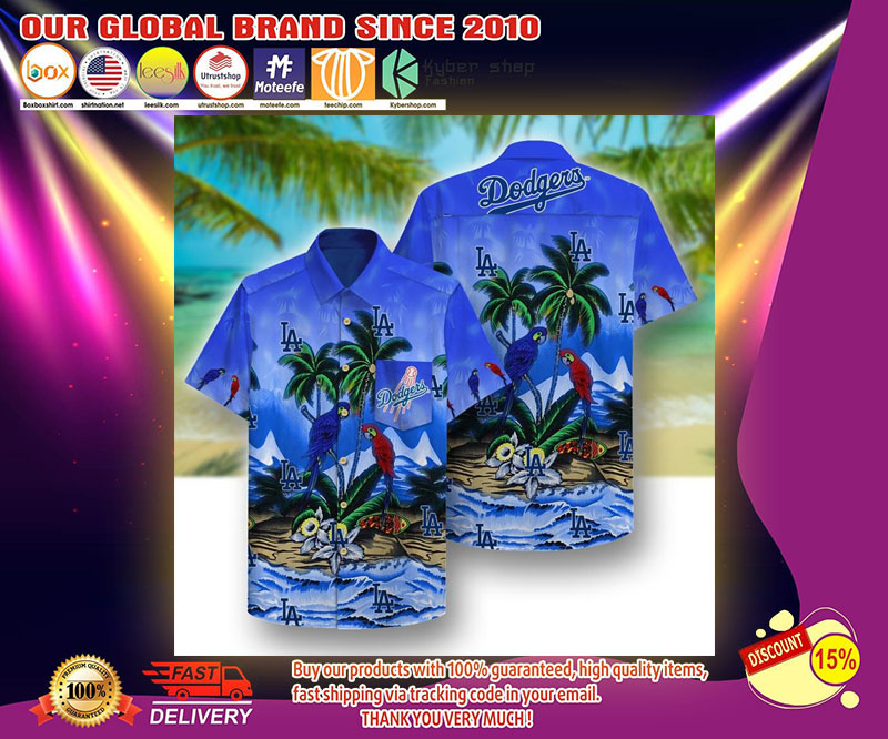 Los Angeles dodgers hawaiian shirt 2