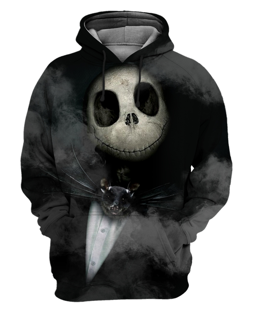Black halloween 3d hoodie – maria