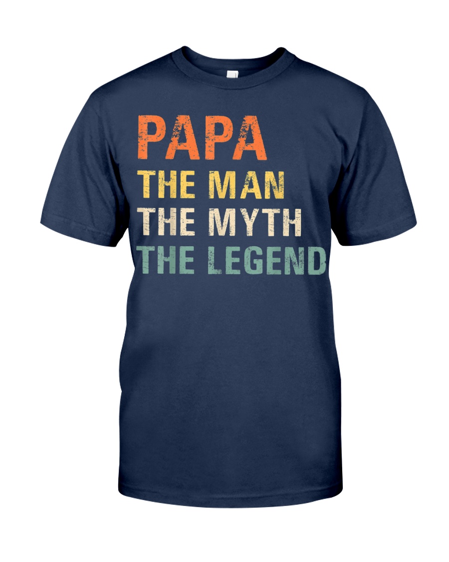 Papa The-Man Myth-Legend-funny gift papa grandpa shirt, hoodie, tank top – tml