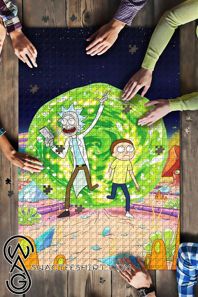 Rick and morty tv series jigsaw puzzle – maria