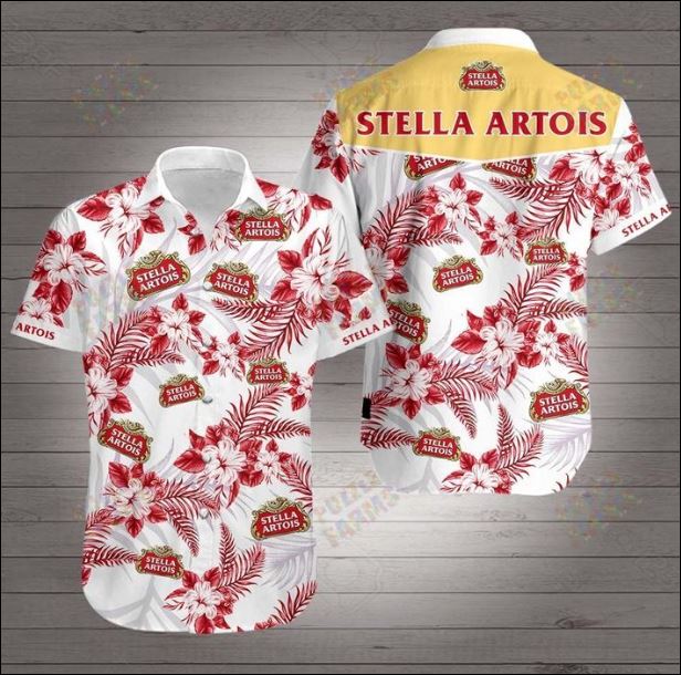 Stella Artois 3D Hawaiian shirt – dnstyles