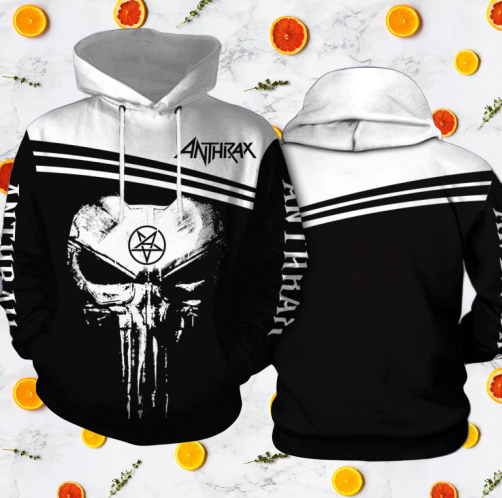 Anthrax 3D hoodie