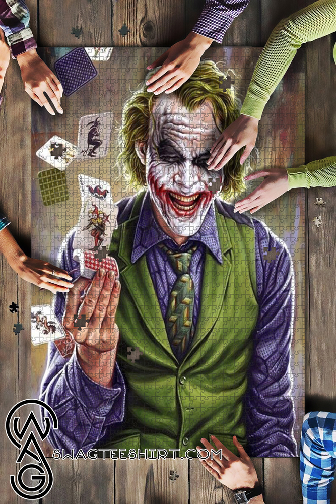 DC comics the joker jigsaw puzzle