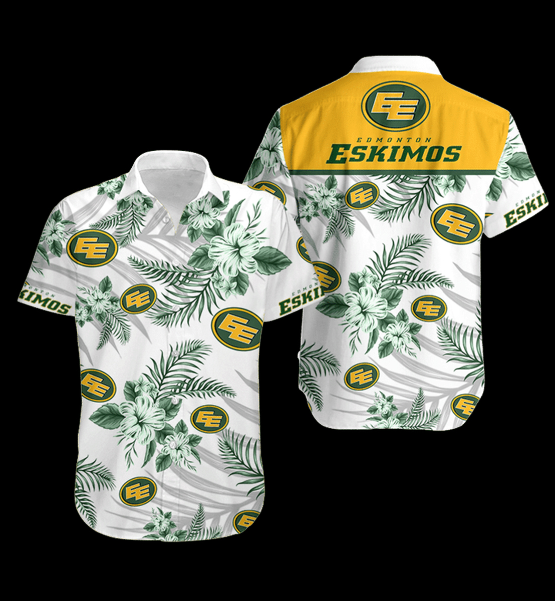 Edmonton Eskimos Hawaiian Shirt – LIMITED EDITION