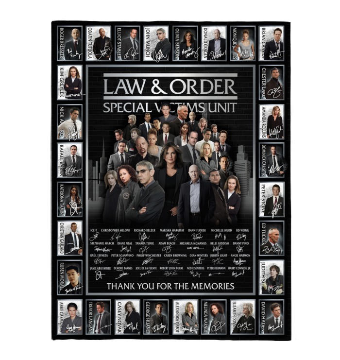 Law and order special victims unit actor signatures blanket