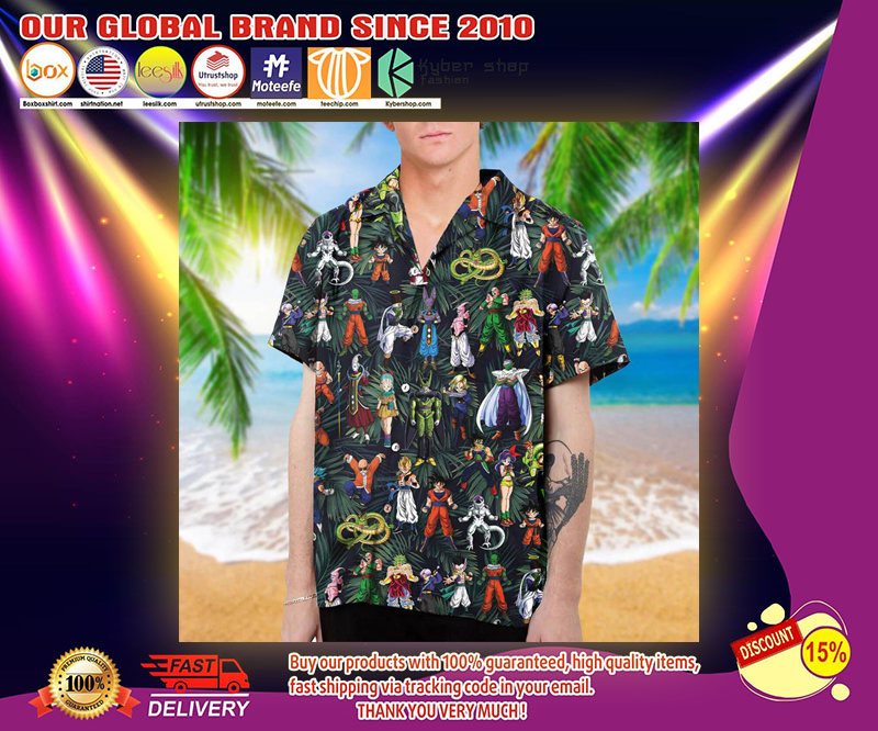 Dragon Ball hawaiian shirt 2