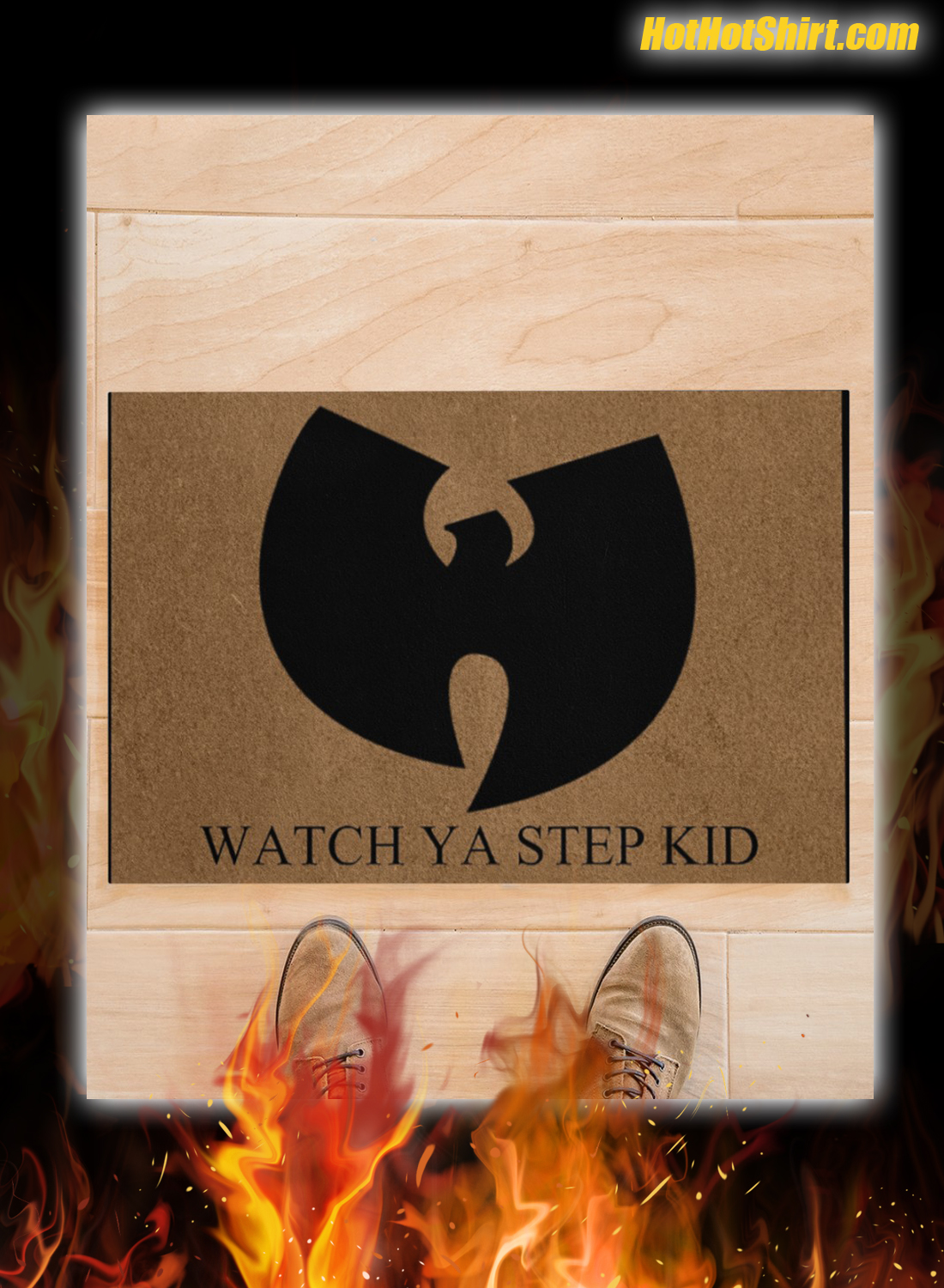 Wu-tang Clan Watch Ya Step Kid Doormat