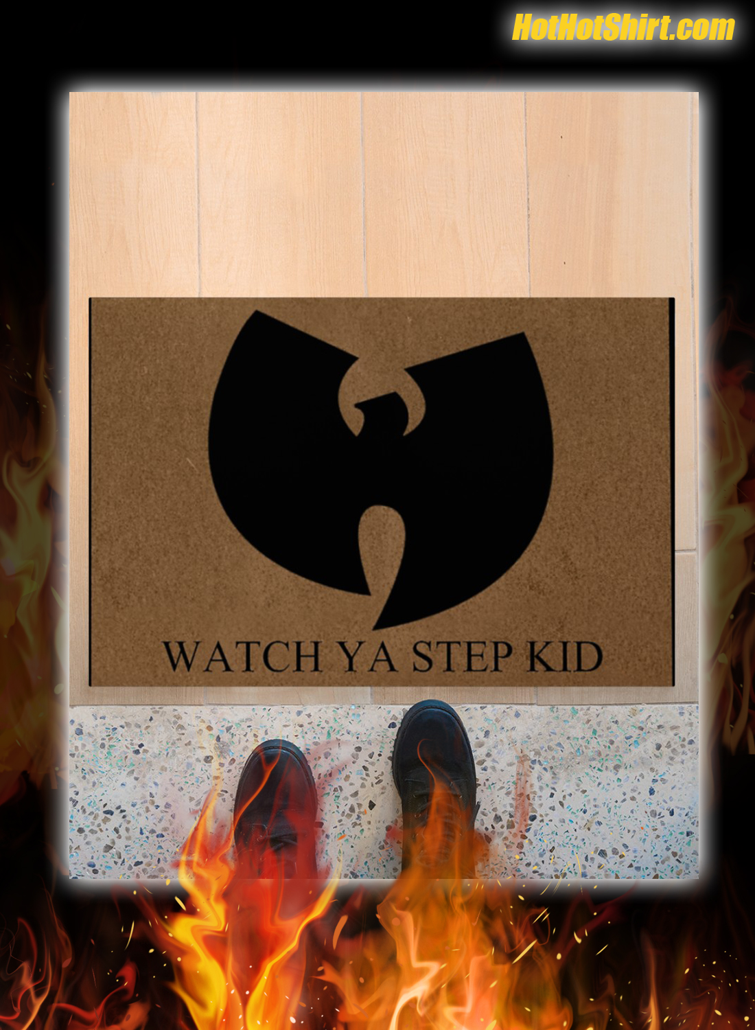 Wu-tang Clan Watch Ya Step Kid Doormat