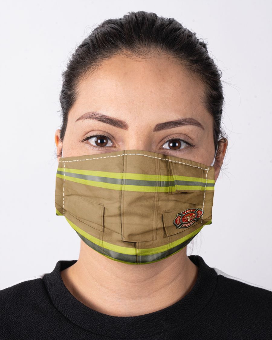 Firefighter uniforms face mask