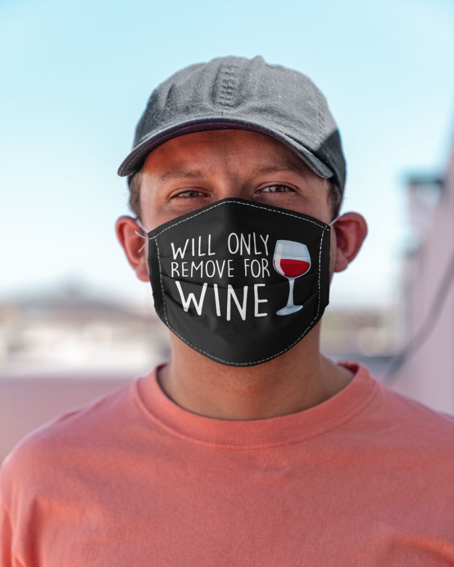 Will only remove for wine face mask 2
