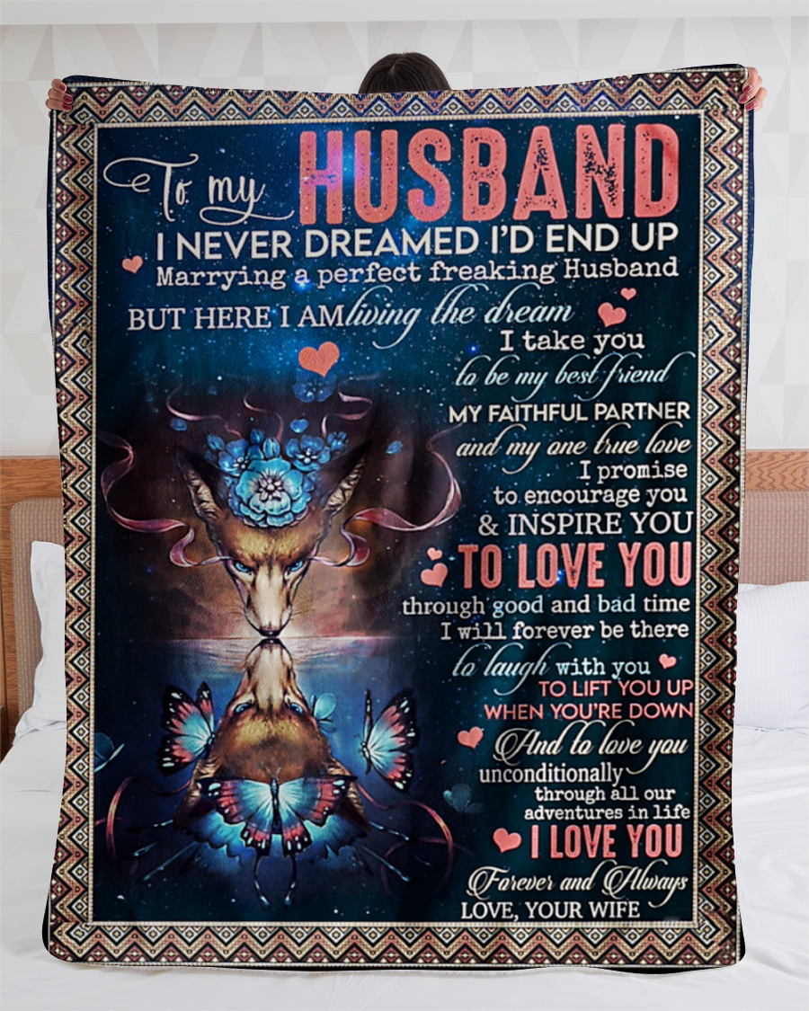 Wolf to my husband I never dreamed i'd end up blanket 7
