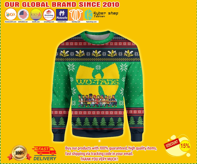 Wu-Tang Clan Christmas 3D All Over Print Sweatshirt