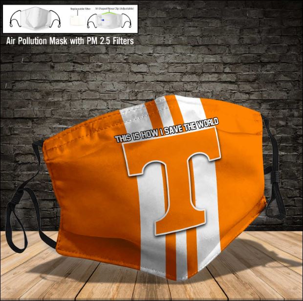 Tennessee Volunteers face mask