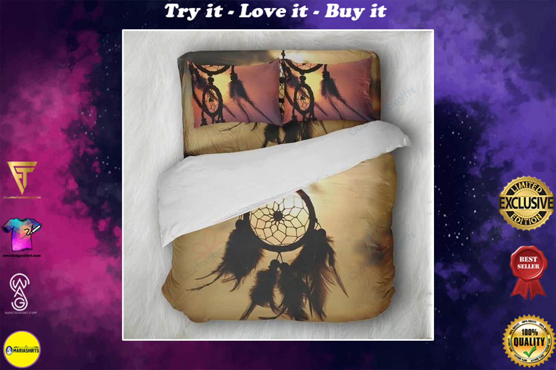 dreamcatcher dreaming bedding set