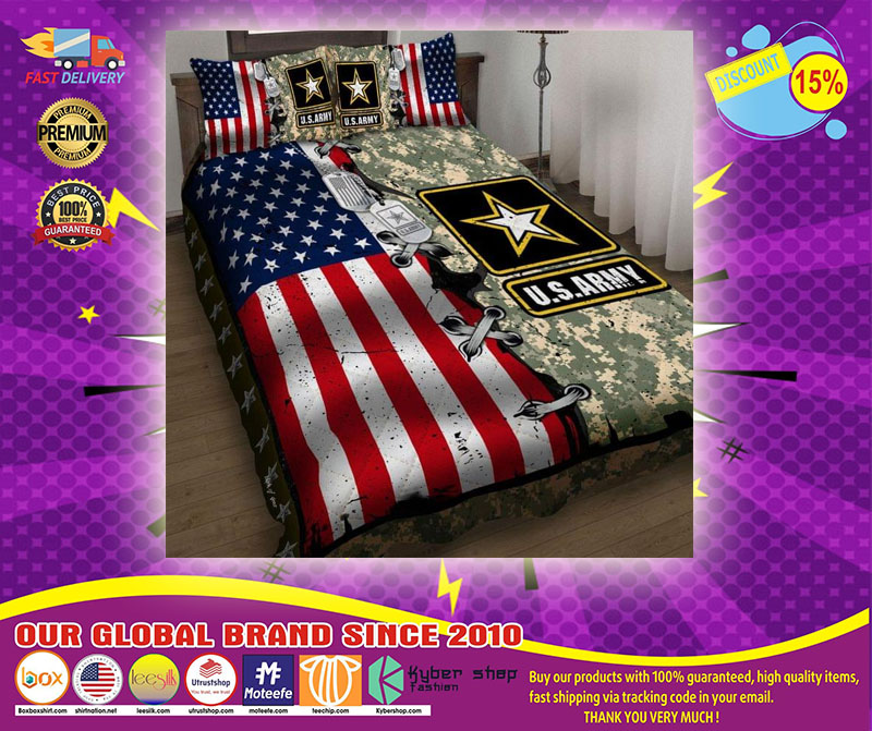 American flag US army quilt BEDDING SET1