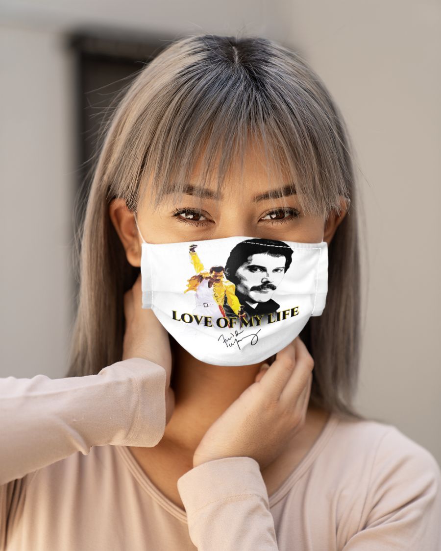 Freddie Mercury Love Of My Life Face Mask – BBS