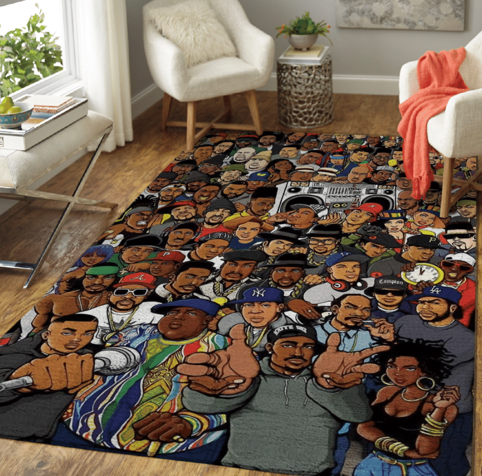 Hip hop legends rug