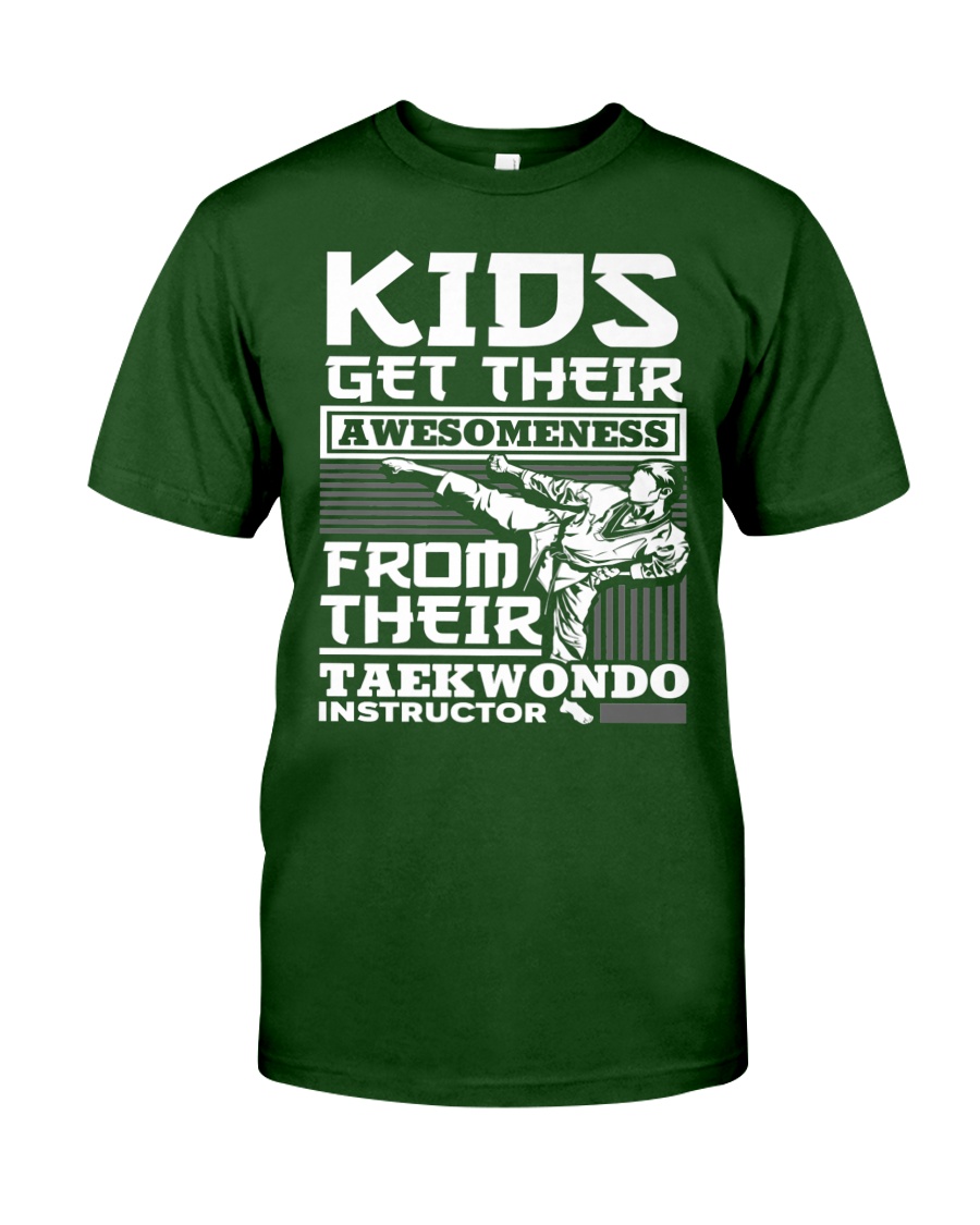 Kids Get Their Awesomeness From Their Taekwondo shirt