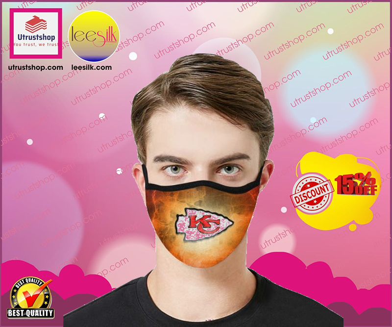 Kansas City Chiefs 3d cloth face mask – LIMITED EDITION