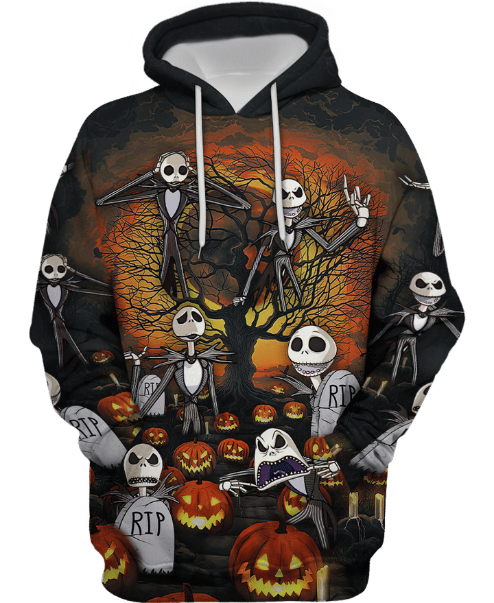 9-Jack Skelington Halloween shirt and hoodie (2)