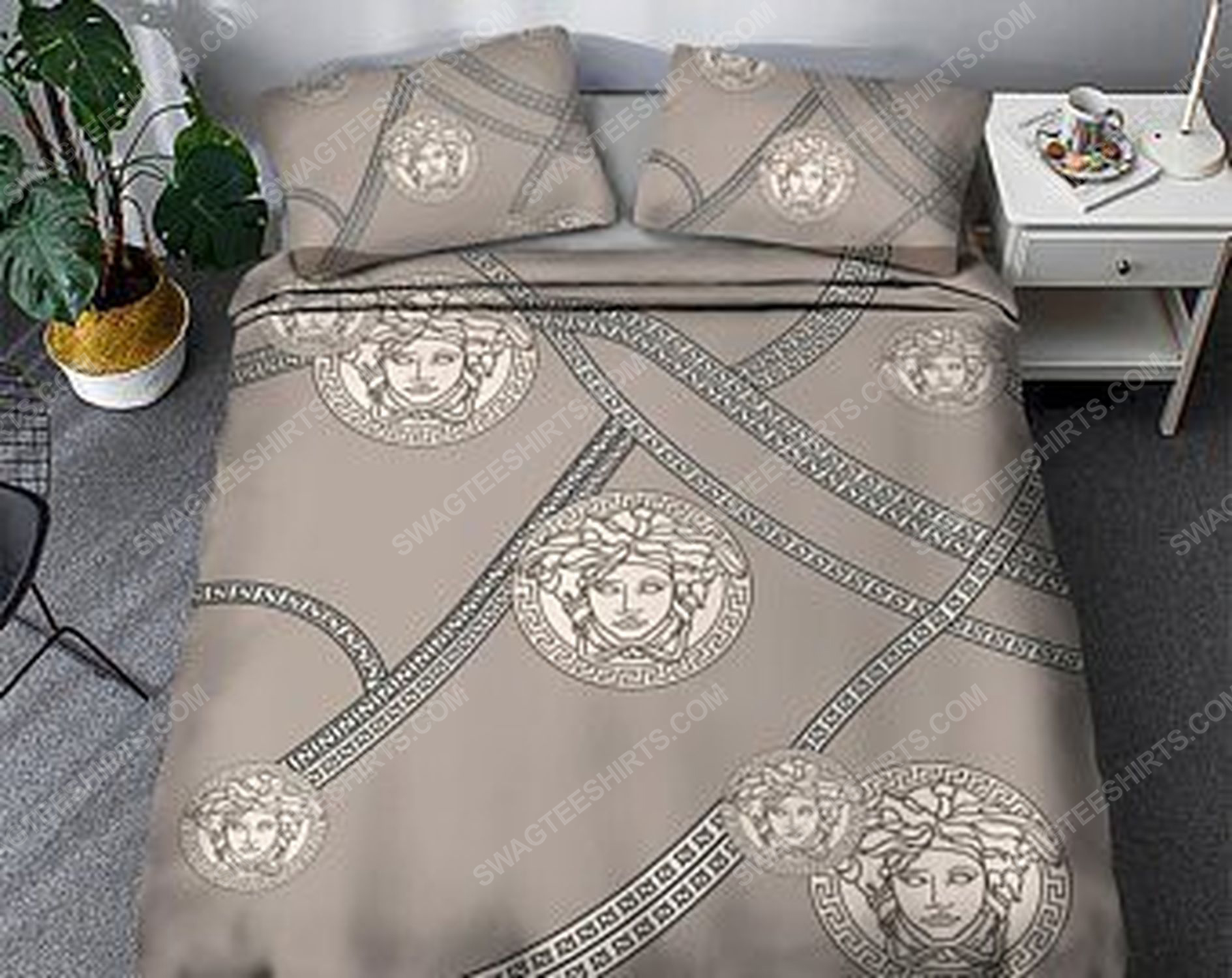 Versace luxury version full print duvet cover bedding set 1