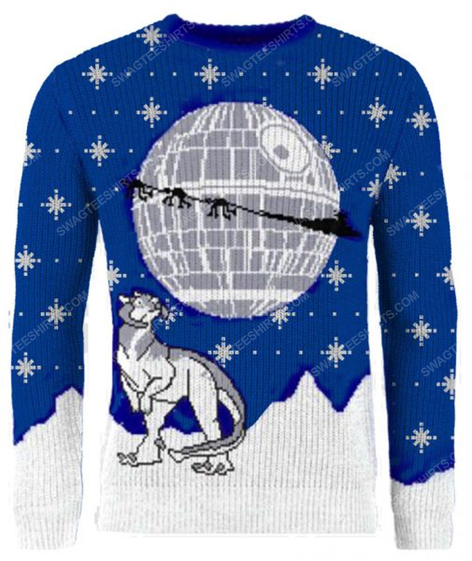 [special edition] Star wars tauntaun tidings full print ugly christmas sweater – maria