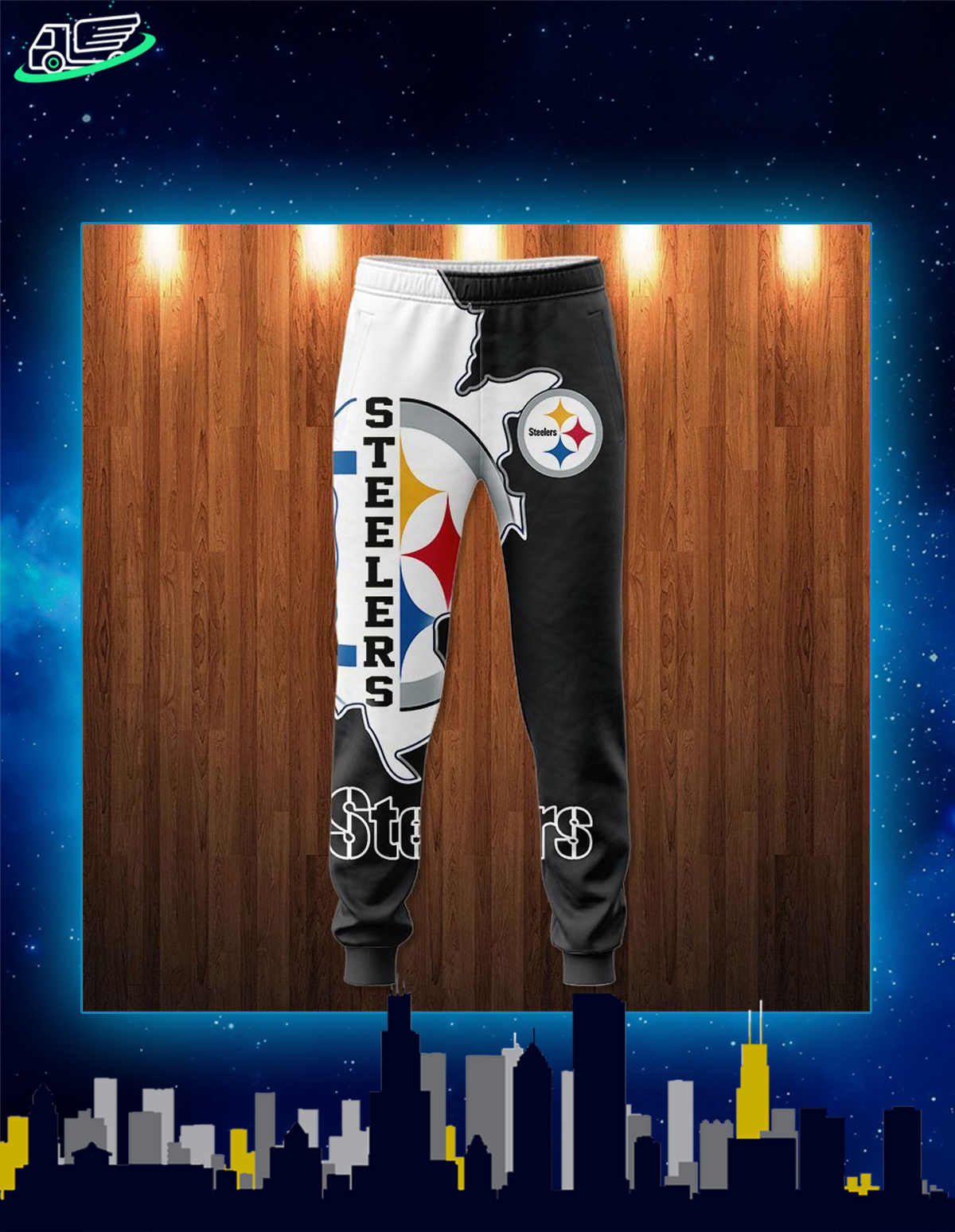 Pittsburgh Steelers 3d long pant