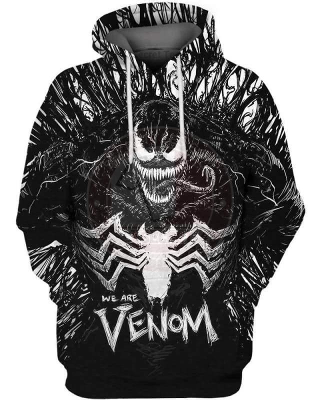 Marvel we are venom 3d hoodie - maria