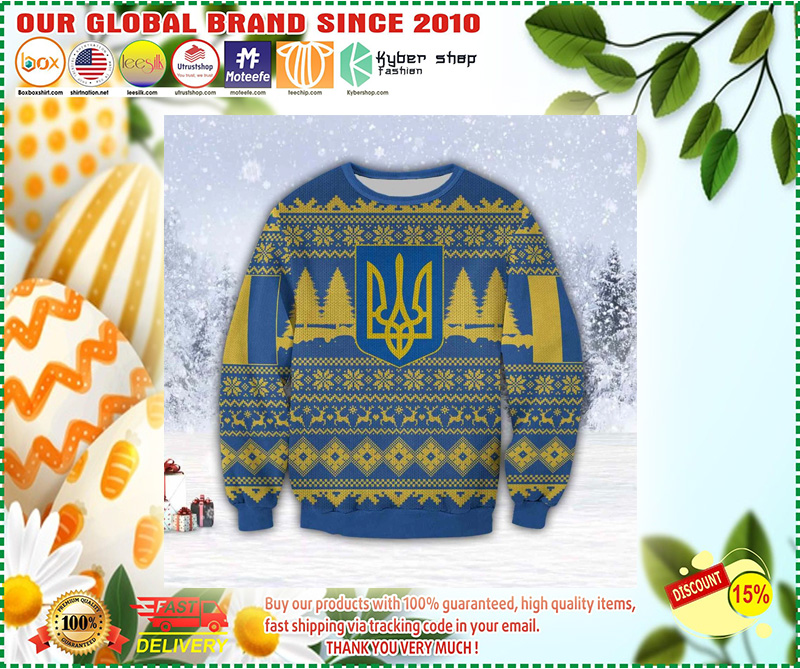 UKRAINA UGLY CHRISTMAS SWEATER 2