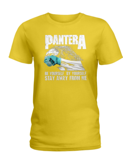 Pantera Social Distancing Be Yourself By Yourself women's shirt