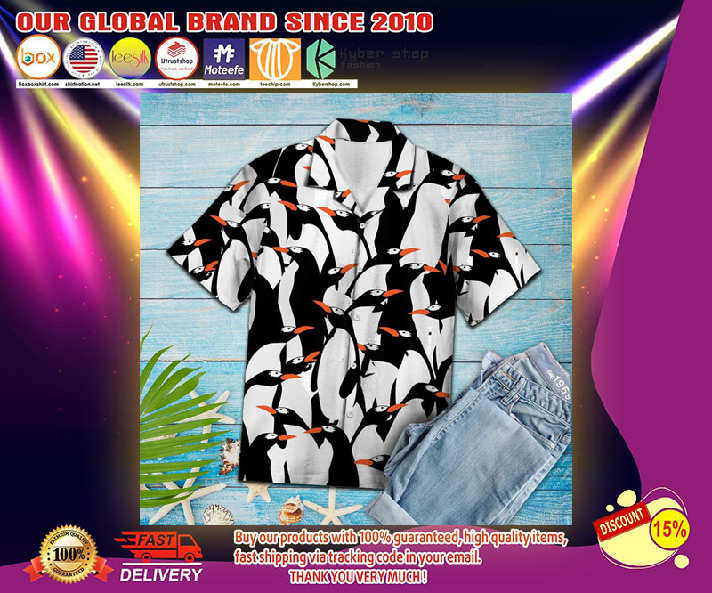 Penguin hawaiian shirt