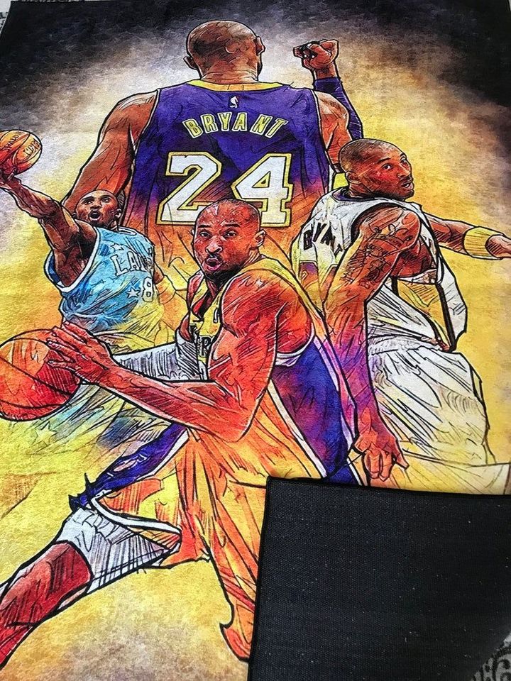 Kobe Bryant carpet Rug1